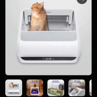 Lettiera automatica per gatti