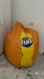 Pouf sacco Fanta originale vintage