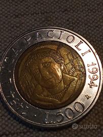 500 lire del 1994