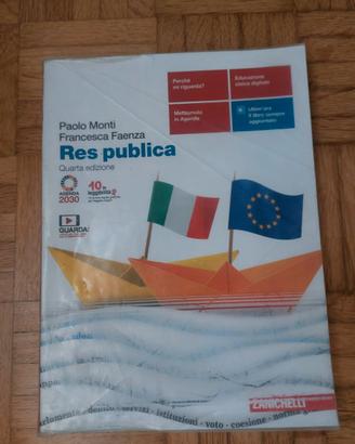 Res publica Zanichelli - ISBN 9788808420299