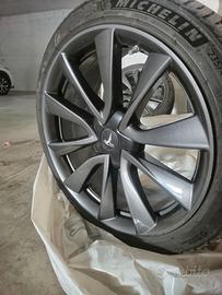 Cerchi Tesla performance "19  gommati Michelin