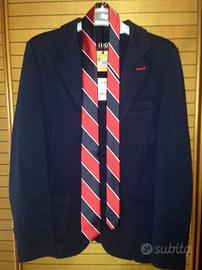 Giacca blu bimbo 10 anni comunione cerimonie