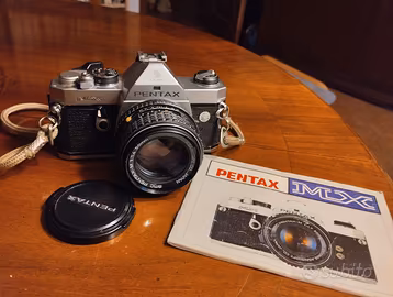 Pentax MX con 50mm 1.4
