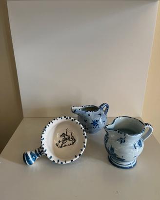 Miniature in ceramica di Albisola