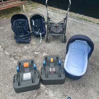 Passeggino Navicella Ovetto Carrozzina Trio
