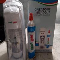 gasatore sodagas bianco + bombola integrata