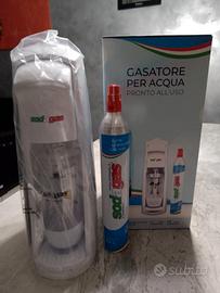 gasatore sodagas bianco + bombola integrata