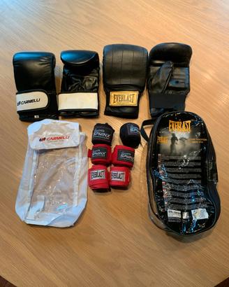Guanti Boxe allenamento + bendaggi in omaggio