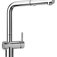 MISCELATORE MONOFORO LAVELLO CON DOCCIA ESTRAIBILE