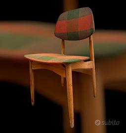 Sedia da pranzo  vintage anni 60