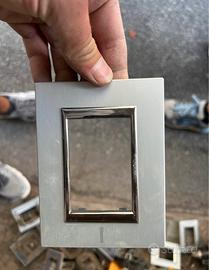Placche prese interruttori bitcino