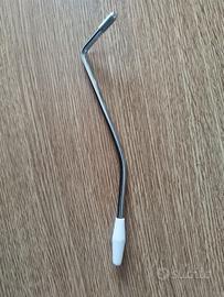 Squier Standard Tremolo Leva Arm Cromato Bianco