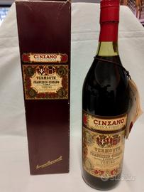 bottiglia Cinzano Vermouth numerata