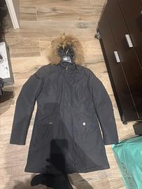 Piumino d’oca modello parka