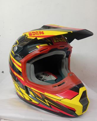 casco cross enduro ixs grafica lucido taglia S