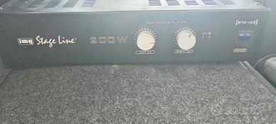 amplificatore stage line 