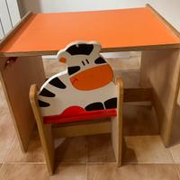 Prima scrivania bambino