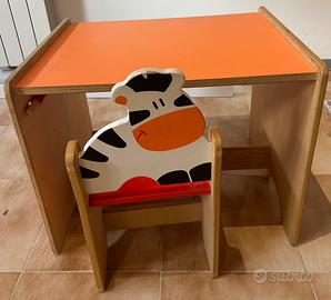 Prima scrivania bambino