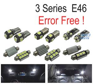 KIT 20 LAMPADE LED INTERNE BMW E46 M3 318I 318TI 3