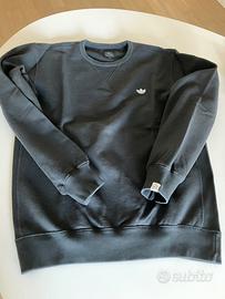 Felpa nera pesante Adidas