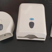 dispensare sapone carta igienica salviette asciuga