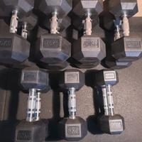 Set manubri da 5kg a 20kg