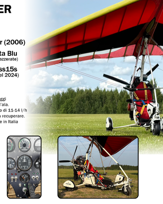 Deltamotore Pipistre Spider 582 & Ixess15