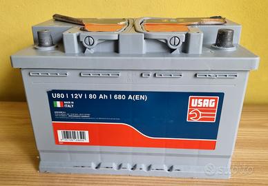 Batteria Auto USAG U80 80AH 680A