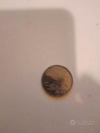 Antica moneta del 1940 50 centesimi