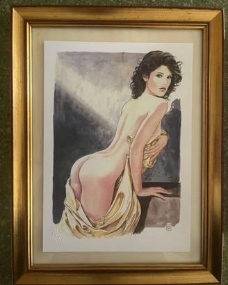 Omaggio a Gemma Arterton di Milo Manara