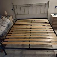 Base per letto matrimoniale a doghe 160x190