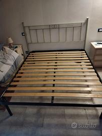 Base per letto matrimoniale a doghe 160x190