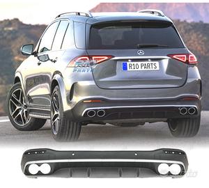 DIFFUSORE MERCEDES GLE W167 AMG 19- LOOK GLE53 ARG