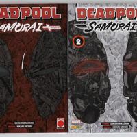 DEADPOOL SAMURAI 1 e 2 VARIANT - Panini - NUOVO