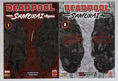 DEADPOOL SAMURAI 1 e 2 VARIANT - Panini - NUOVO