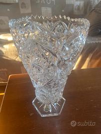 Vaso in cristallo marca Beyer, Germany