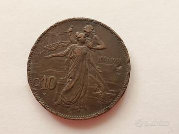 10 centesimi 1911 Vittorio Emanuele III 