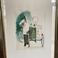 Quadro copia unica in acquarello 1995