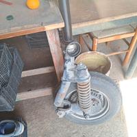 Forcella completa originale piaggio ape  tm 703 