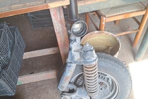 Forcella completa originale piaggio ape  tm 703 