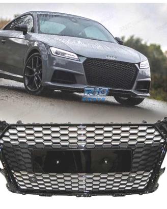 GRIGLIA PER AUDI TT 8S 15-19 LOOK RS NERO
