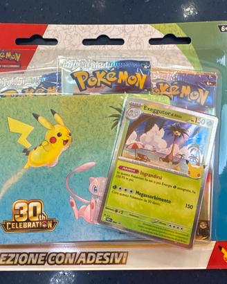 Pokémon 30 Anniversario Lucario Exeggutor Italiano