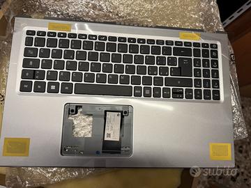 Acer Aspire A515-56 Silver Palmrest completo
