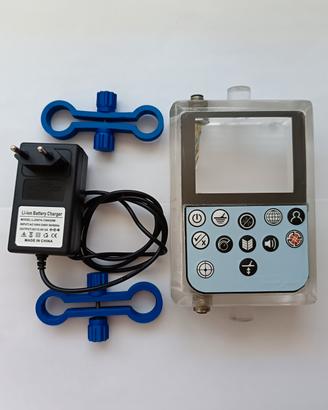 metal detector ctx3030 scafandro in plexiglass 