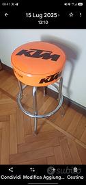 Sgabello bar KTM