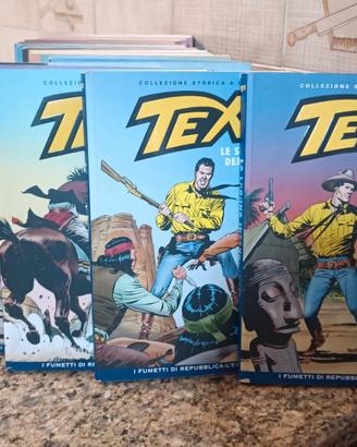 fumetti Tex a colori la Repubblica 