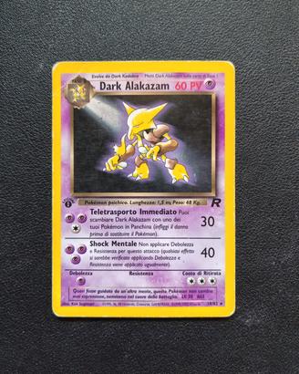 Dark Alakazam Prima Edizione - Carte Pokemon 