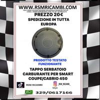 TAPPO SERBATOIO CARBURANTE PER SMART COUPE/CABRIO