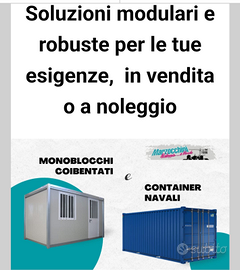 Box uffici monoblocchi