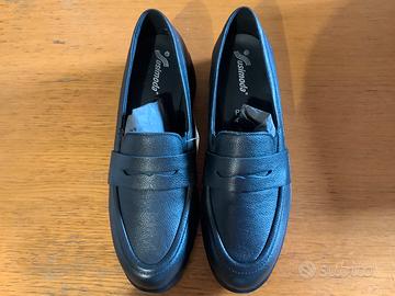 Mocassini invernali donna pelle